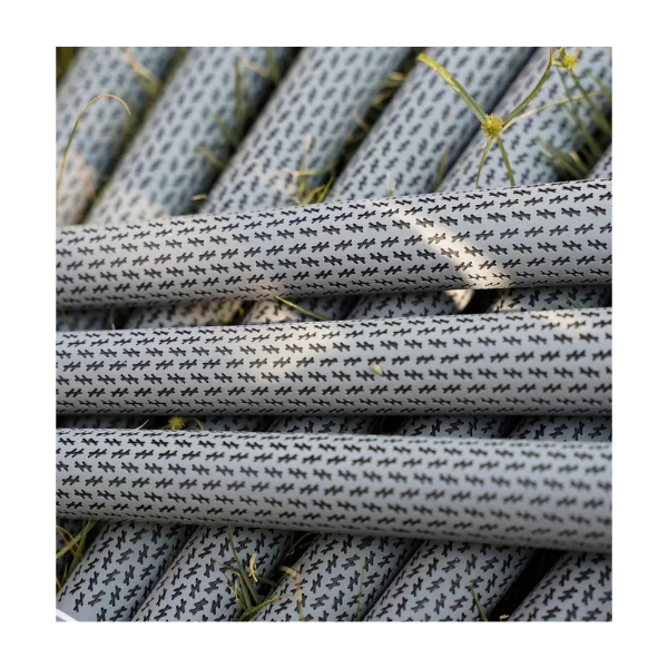 Close-up of 360° grey golf grips showing texture and red detailing – golf gear online Australia by Embrace Golf Australia