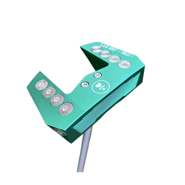 EG Low-CG Putter head – green finish, aluminium alloy – Embrace Golf Australia