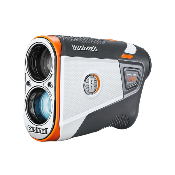 Bushnell Tour V6 Shift Rangefinder angled view showing sleek design