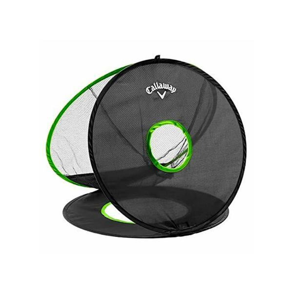 Callaway Trip Chip Chipping Net angled view with target zones