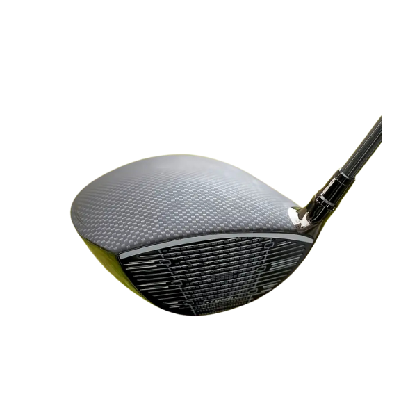 Golf driver with carbon fibre shaft bottom view of club head – Embrace Golf Australia