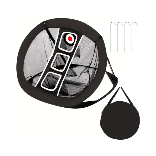 Embrace Golf pop-up chipping net with carry bag and pegs included