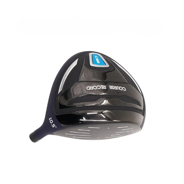 Frosted blue 10.5 degree golf driver head bottom view – sleek alloy finish – Embrace Golf Australia