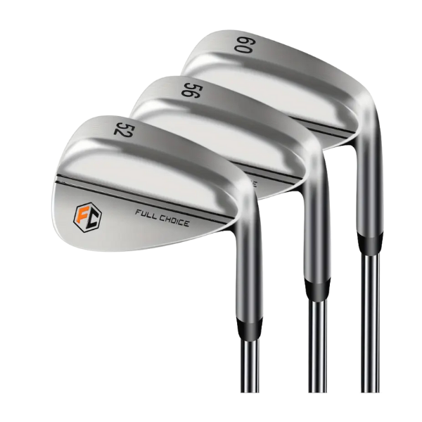 Full Choice Wedge Set – 52°, 56°, and 60° club heads grouped – Embrace Golf Australia