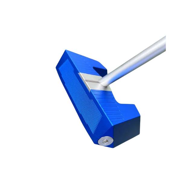 EG Low-CG Putter head – blue finish, aluminium alloy – Embrace Golf Australia
