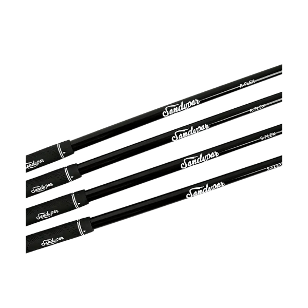 Hybrid golf club shaft and grip – carbon construction with textured non-slip grip – Embrace Golf Australia