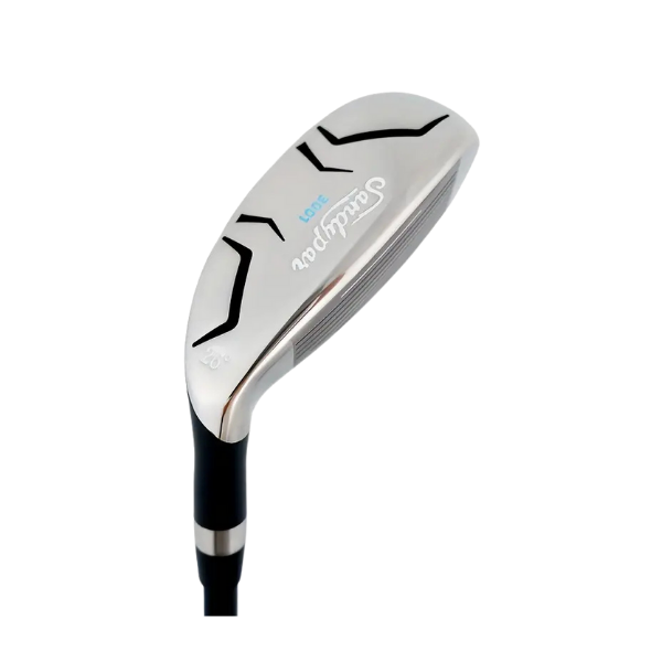 Men’s hybrid golf club top view – forged head with carbon shaft – Embrace Golf Australia