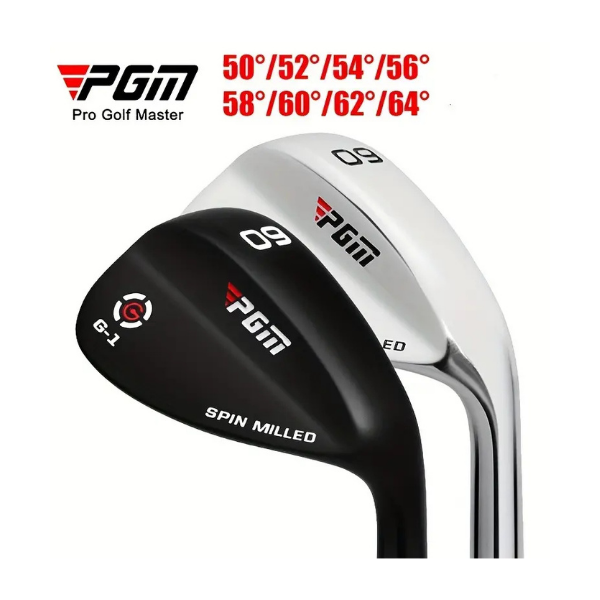 PGM black golf wedge sole – loft engraving and bounce grind – Embrace Golf Australia