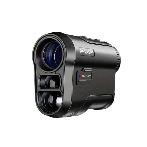Revasri Golf Rangefinder black model angle view designed for golf players